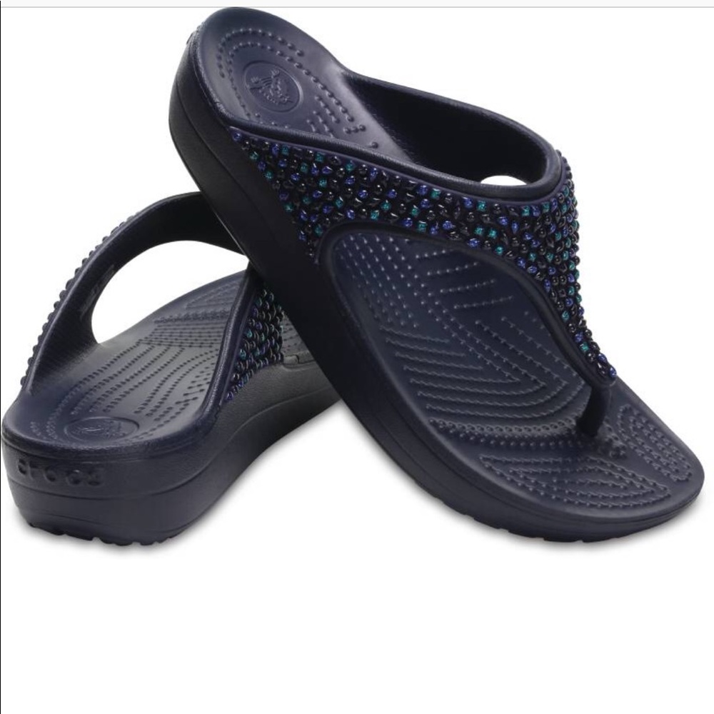 Crocs Sloan Embellished Flip
